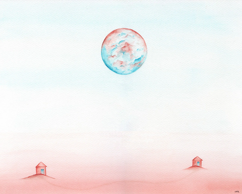 Seth Pitt - 5" x 7" Print - 'A finely worn path' #WF6