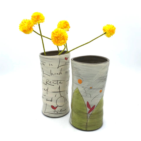 ZPOTS and Vnoelle - Round Vase (Assorted Designs)