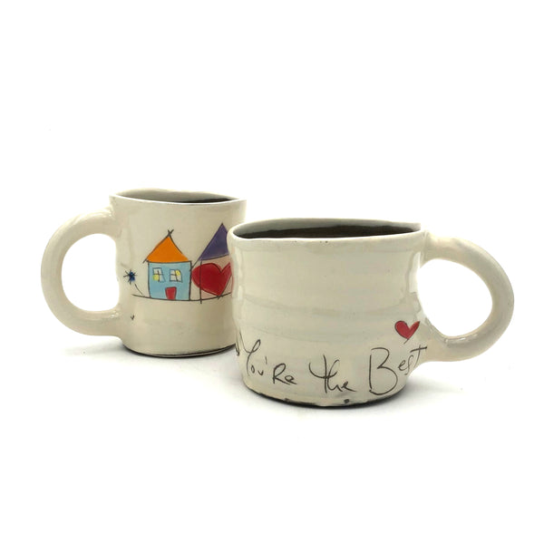 ZPOTS and Vnoelle - Hand-Formed Mugs (Assorted Designs)