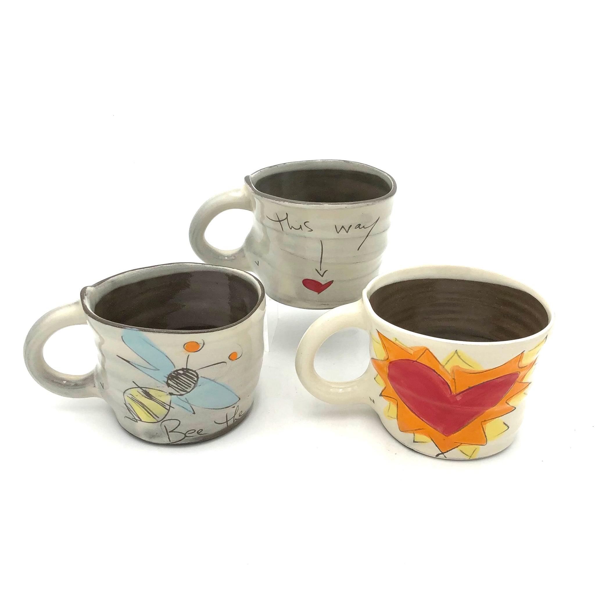 ZPOTS and Vnoelle - Hand-Formed Mugs (Assorted Designs)