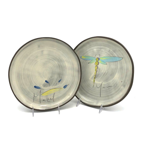 ZPOTS and Vnoelle - Large Round Plate (Assorted Designs)