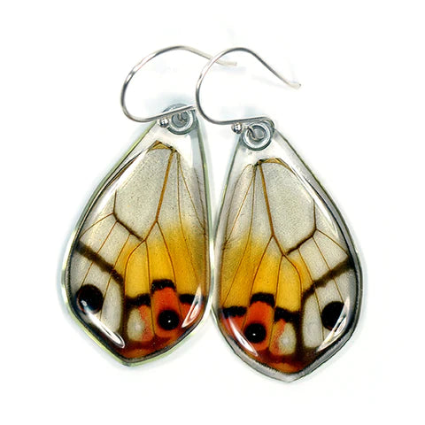 Petal Connection - Butterfly Earrings | Amber Phantom (Bottom Wing) #0550-B-ER