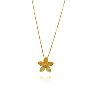 Olmox Filigree Jewelry - 18" Necklace - 'Apple Blossom' (Gold) #13