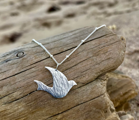 Serena Van Rensselaer Jewelry - Necklace - "Aziz" Small Pendant (Silver) #AZIS