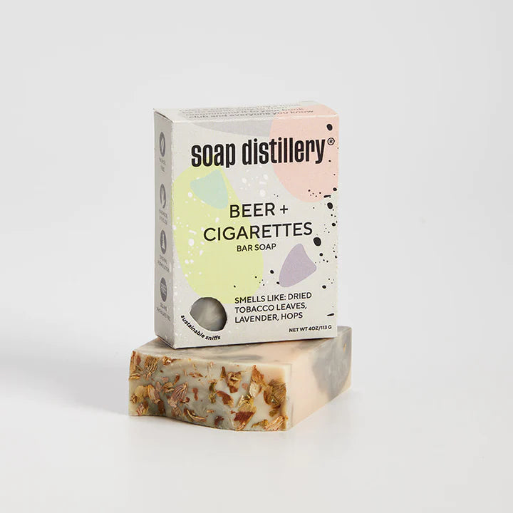 Soap Distillery - Bar Soap (Beer + Cigarettes)