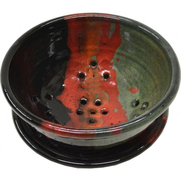 Always Azul - Berry Bowl with Tray (Assorted Designs, No Pattern)