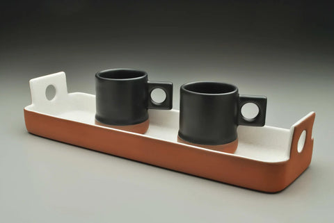 Eshelman Pottery - Double Espresso Cup (Black)