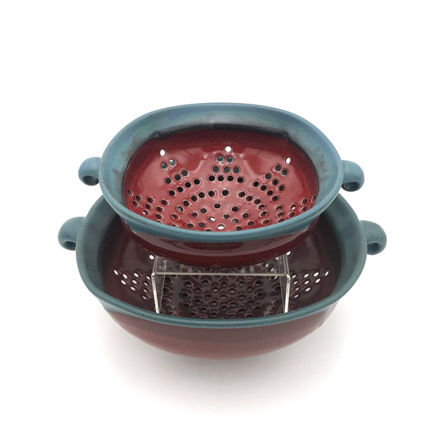Smith - Colander - Large (Red/Blue)
