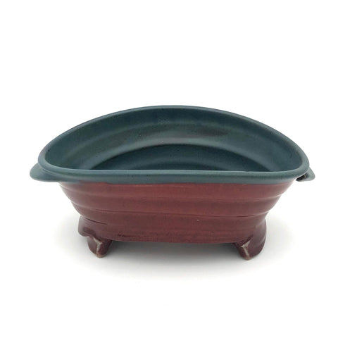 Smith - Oval Serving Bowl - Small (Red/Blue)