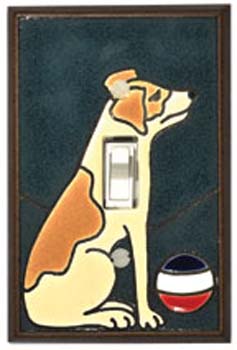 All Fired Up - Switchplate Single - Bob's Dog #AG183S