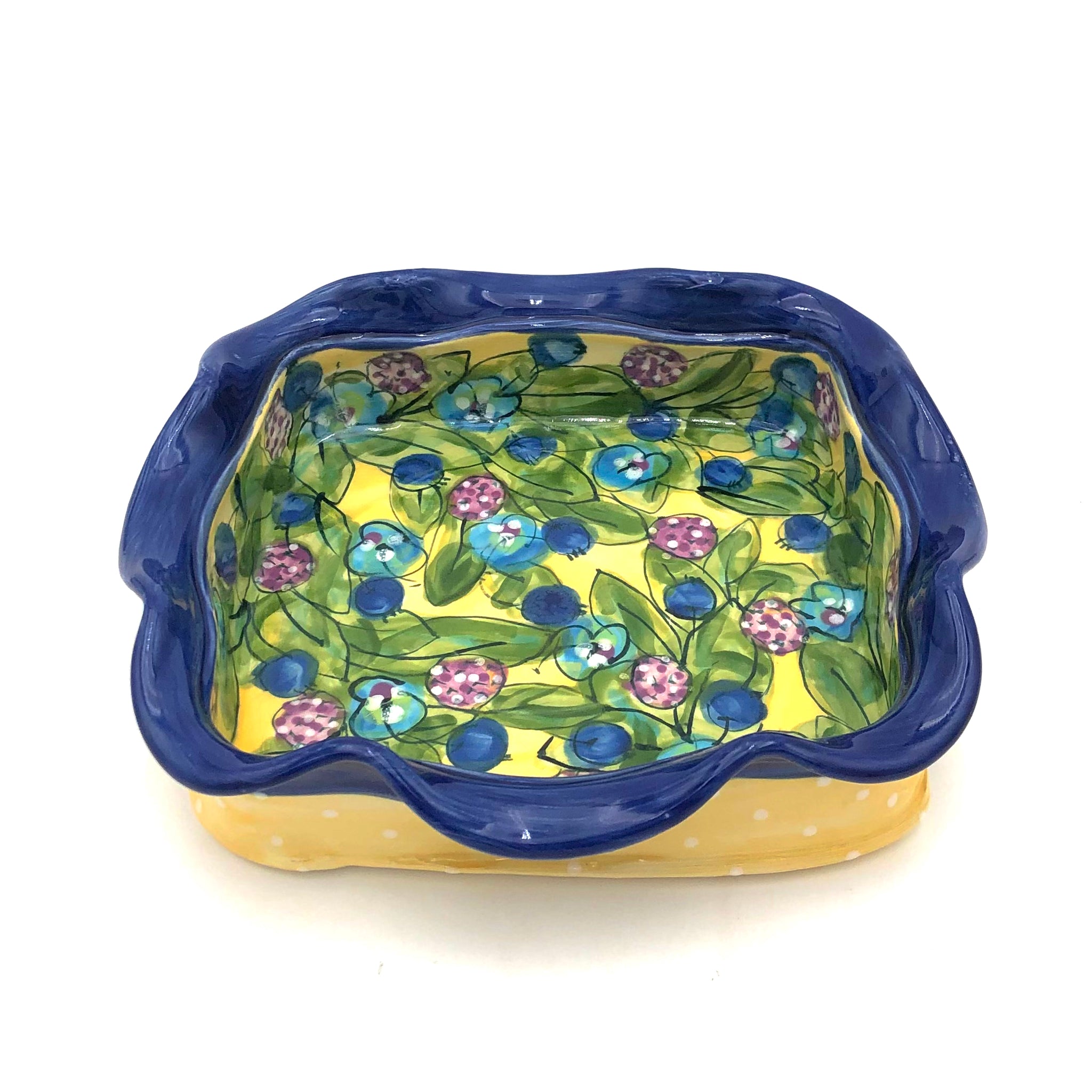 Susan & Peter Stark - Ceramic Brie Baker (Yellow)