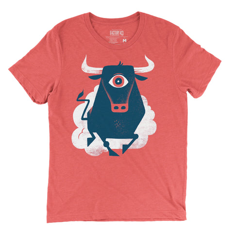 Factory 43 - Printed T-Shirt - 'Bullseye' (Assorted Sizes)