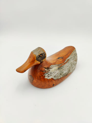 Rarebirds - Wooden Sculpture - 10" Duck 'Decoy'