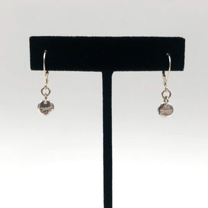 Dragonfly and Damsel Jewelry - Earrings - Leverback Stamped Dragonfly Charm (Sterling Silver)