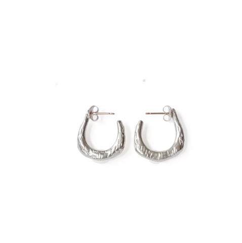 Rebekah J. Designs - Earrings - 'Pull' (Silver) #26E-SS
