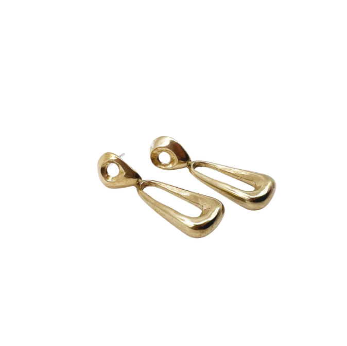 Rebekah J. Designs - Earrings - 'Rill' (Brass) #62E-BR