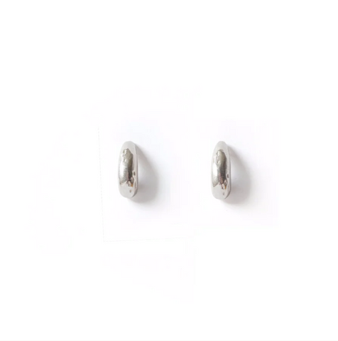 Rebekah J. Designs - Earrings - 'Safe' (Silver) #39E-SS