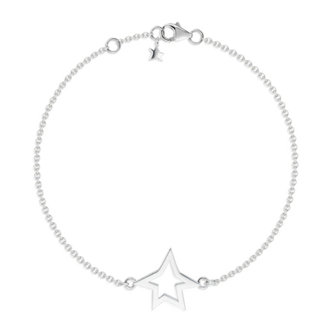Serena Van Rensselaer Jewelry - Bracelet - "Etoile Chain" (Silver) #LPP38