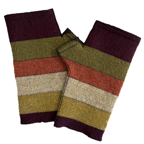 Woolflower - 100% Wool Fingerless Gloves (Assorted Designs)
