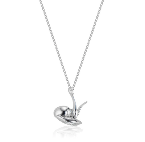 Serena Van Rensselaer Jewelry - Necklace - "Le Renard" Pendant (Silver) #LPP20Fns