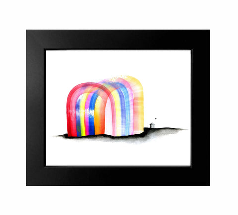Seth Pitt - Framed 11" x 14" Print - 'Chamber Music of Night' #FWC25