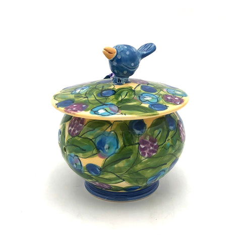 Susan & Peter Stark - Ceramic Garlic Keeper (Yellow)