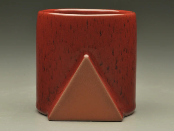 Eshelman Pottery - Square Cup (Burgundy)