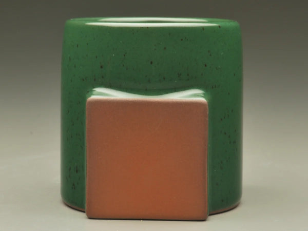 Eshelman Pottery - Oval Cup (Dark Green)