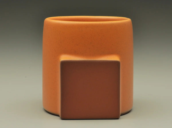 Eshelman Pottery - Extra Small Square Bowl (Orange)