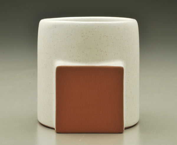 Eshelman Pottery - Oval Cup (White)