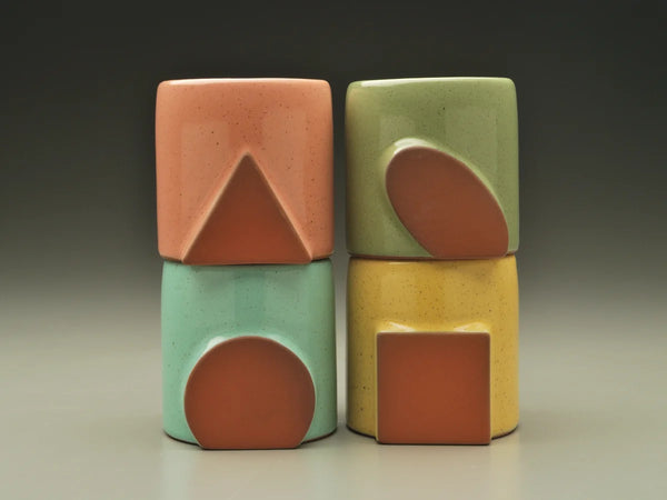 Eshelman Pottery - Oval Cup (Assorted Colors)