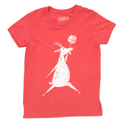 Factory 43 - Printed T-Shirt - 'G.O.A.T.' (Assorted Sizes)