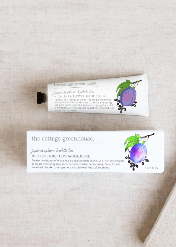TokyoMilk - The Cottage Greenhouse - Shea Butter Handcreme (Japanese Plum & White Tea)