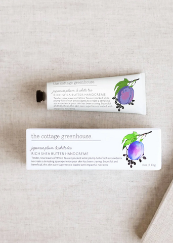 TokyoMilk - The Cottage Greenhouse - Shea Butter Handcreme (Japanese Plum & White Tea)