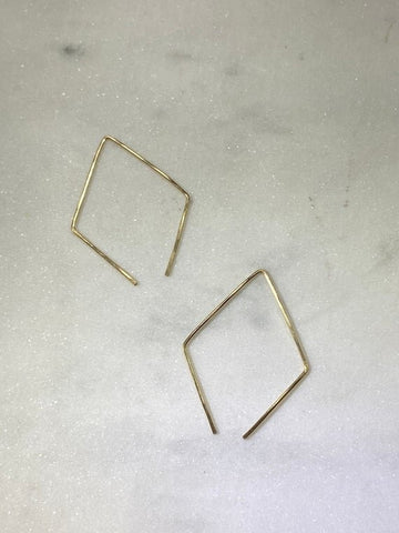 Finding Felicity - Earrings - Harlequin - Gold Fill