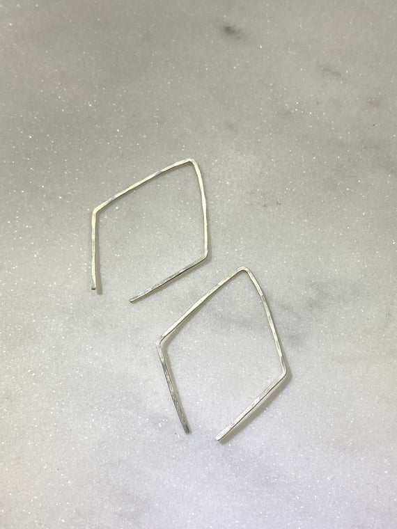 Finding Felicity - Earrings - Harlequin - Sterling Silver