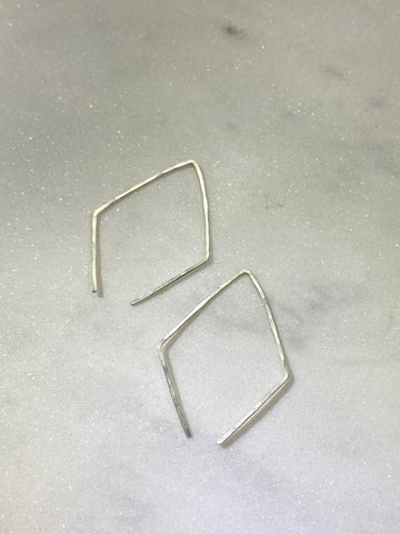 Finding Felicity - Earrings - Harlequin - Sterling Silver