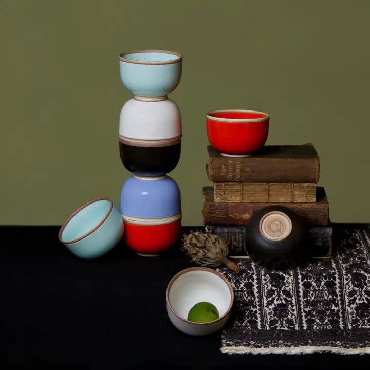 Middle Kingdom - Rimmed Hermit Cup (Celadon) #HC-C