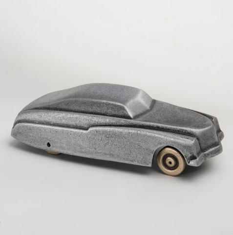 Nelles Studios - Cast Bronze & Aluminum Sculpture - Hot Rod - Mercury #937