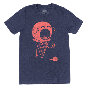 Factory 43 - Printed T-Shirt - 'Ice Scream' (Assorted Sizes)