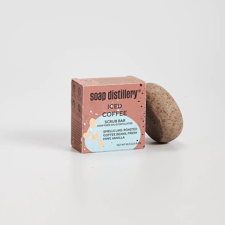 Soap Distillery - Body Scrub Bar (Iced Coffee)