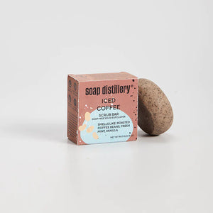 Soap Distillery - Body Scrub Bar (Iced Coffee)