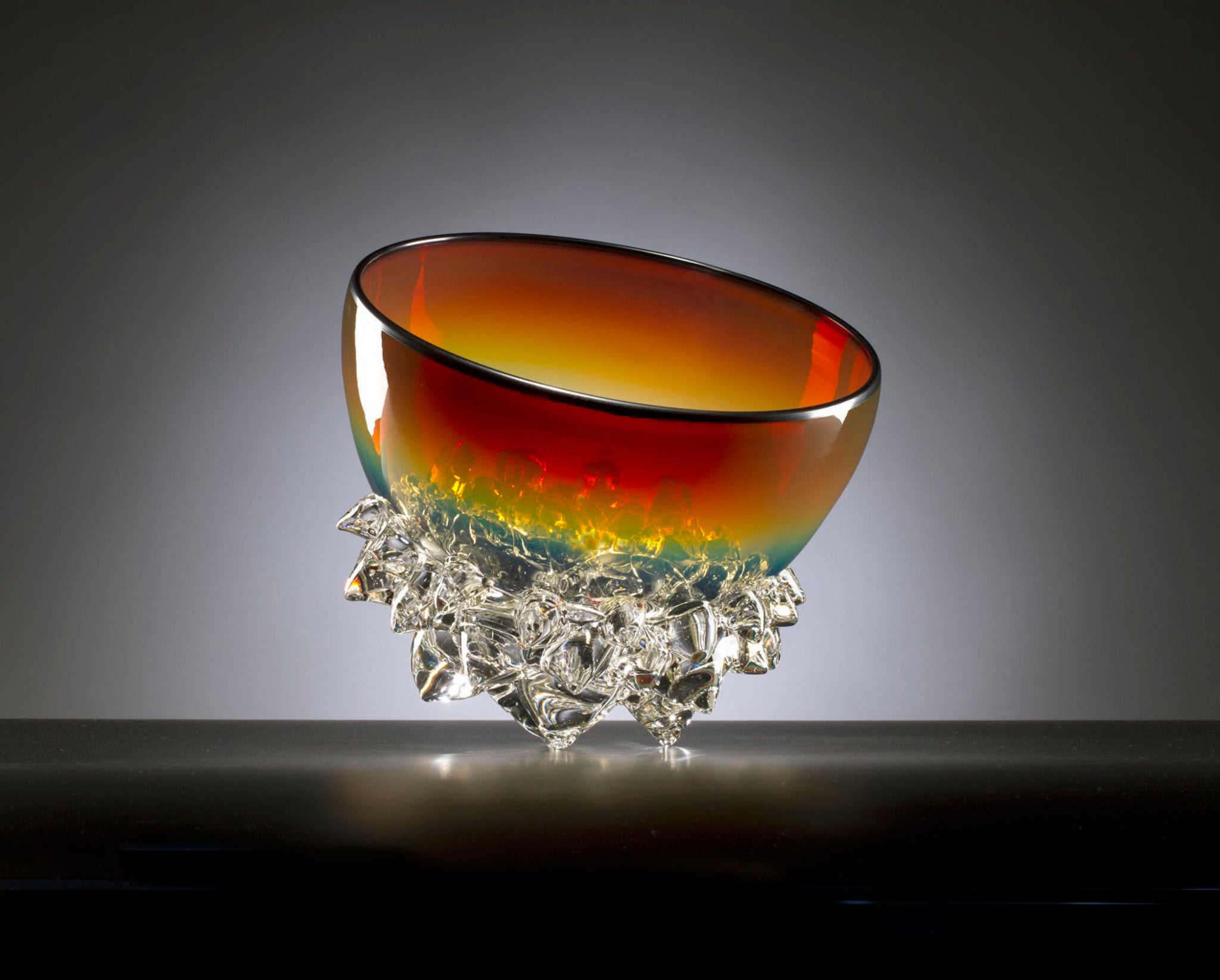 Axiom Glass - Thorn Vessel - Iris Gold - TV11