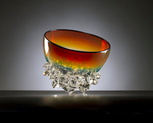 Axiom Glass - Thorn Vessel - Iris Gold - TV11