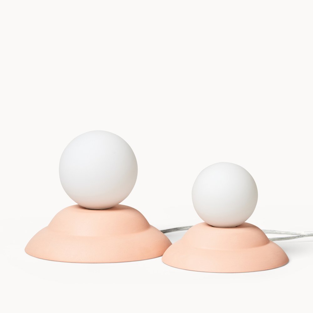 Franca NYC - Ceramic Table Light - Mesa - Medium (Blush)