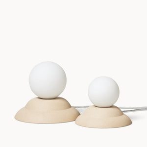 Franca NYC - Ceramic Table Light - Mesa - Medium (Stone)