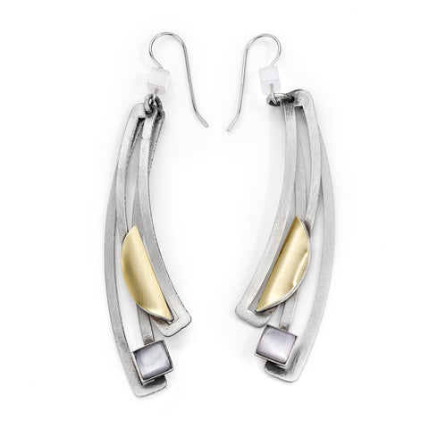 Christophe Poly - Earrings - Large Wire Hook (Assorted Colors/Designs)