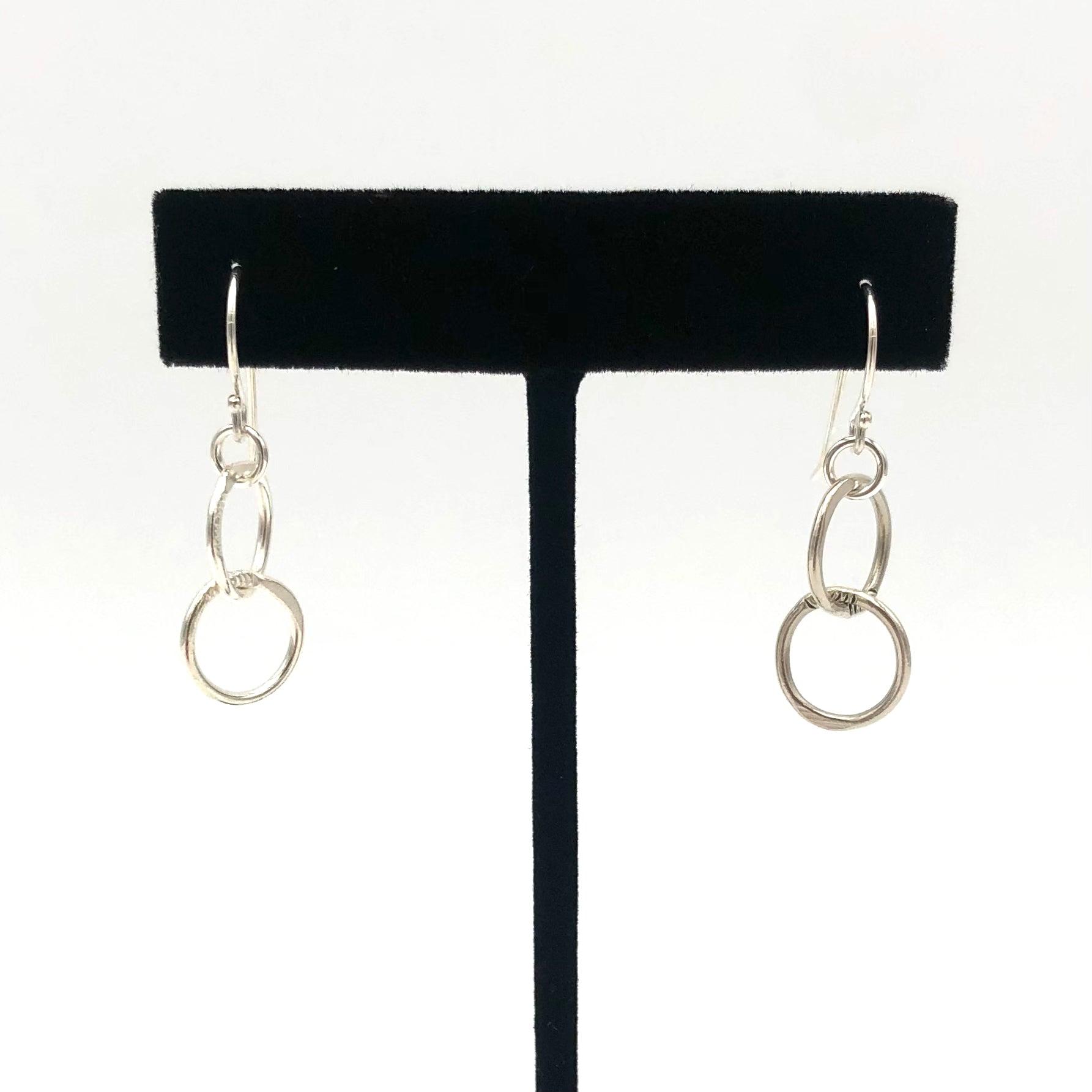 Dragonfly and Damsel Jewelry - Earrings - Silver Loops (Fine Silver)