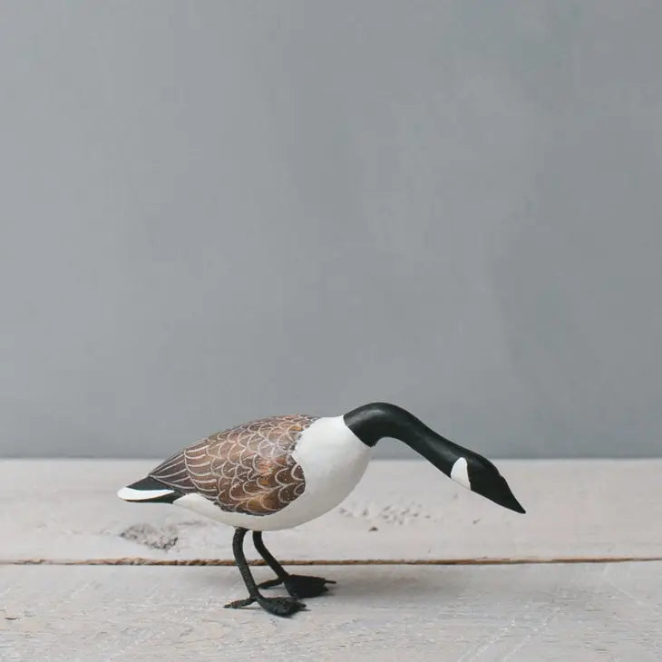 Aviologie - Bird Sculpture - Mini Canada Goose (4") #MCG-004 / #MCG-333