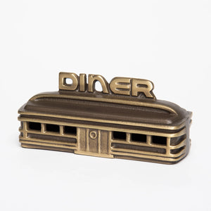 Nelles Studios - Cast Bronze Sculpture - Mini Diner Coin Bank #940